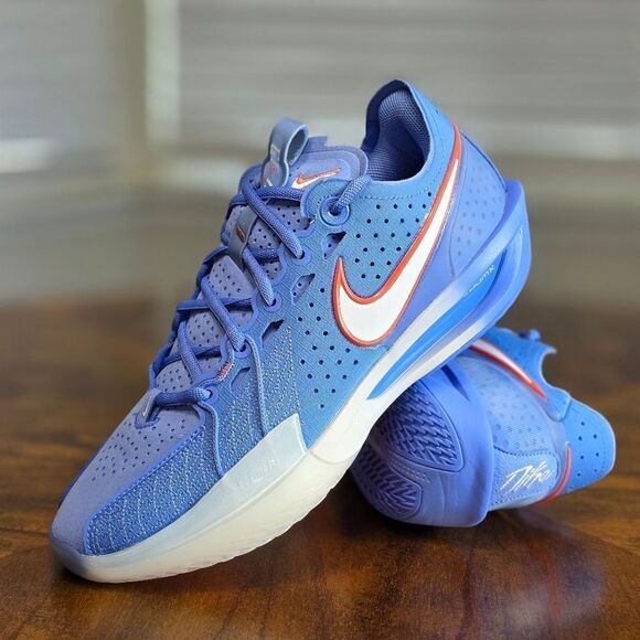 Nike GT Cut 3 Air ZoomX UNC Royal Pulse White Basketball Shoes 10.5 DV2913-403 main image 4